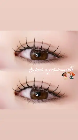 マツエク・マツパ 🎀re-born KOKORO🎀のマツエク・マツパデザイン