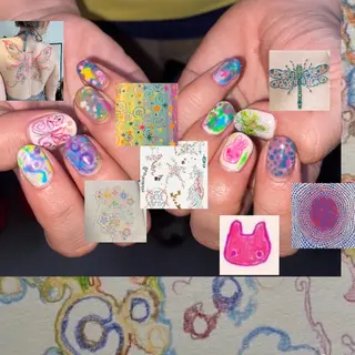 ネイル .unff所属・hana (..)個 性派/メンズネイル◎のネイルデザイン