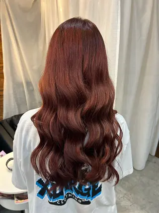 ロング カラー suite りりのヘアスタイル