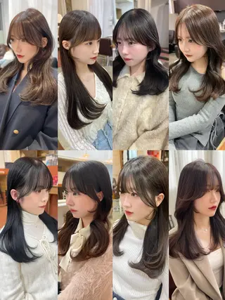 セミロング ショート/レイヤー カット/ミサキ💐のヘアスタイル