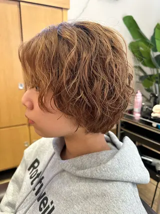 ショート 横山 美由紀のヘアスタイル