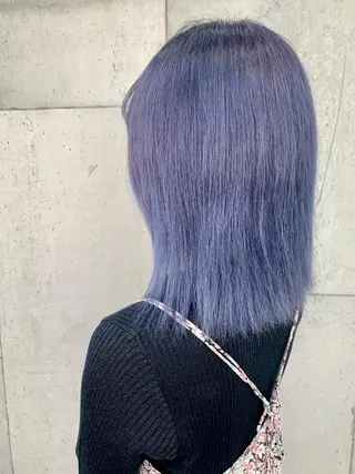 ミディアム 大内 志穂のヘアスタイル