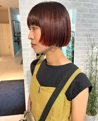 ショート ハイトーン/ 髪質改善/ヒロタリカのヘアスタイル