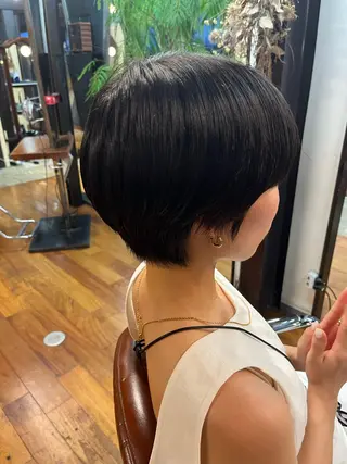 ショート NAGON STYLE所属・NAGONSTYLE 田村　莉生のヘアスタイル