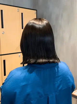 ミディアム カラー 髪質改善/レイヤー/ 艶髪🎀ayaneのヘアスタイル