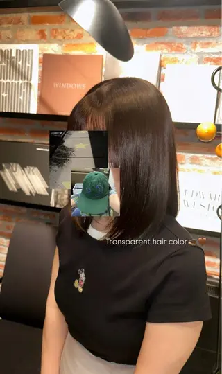 カラー organic＋atelier所属・rio カラーモデル募集中のヘアスタイル