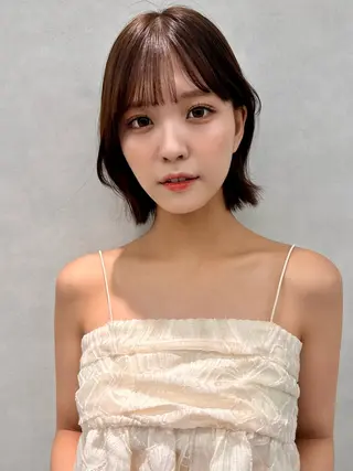 ♡ 大人ボブ ♡ 増子美沙希のヘアスタイル