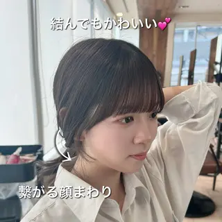 ✂︎大竹美侑／レイヤ ー／顔まわりカットのヘアスタイル