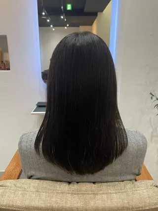 セミロング ママ美容師 🌿まなべさとみ🌿のヘアスタイル