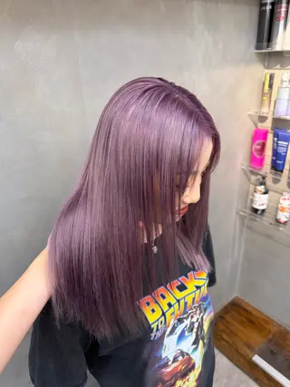 ロング カラー TNB TOKYO所属・Insta 指名 No.1KURUMIのヘアスタイル