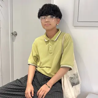 カラー メンズ ハマモト ユナのヘアスタイル