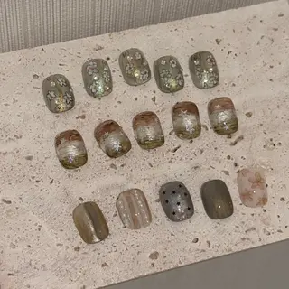 ネイル 🎀 Hiyubi._.nail 🫧所属・🎀フェイ フェイ🫧💗のネイルデザイン