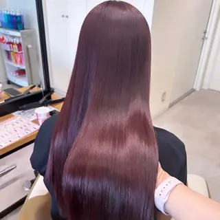 ロング カラー ブリーチなしWカラー 🎀韓国ヘア/amiのヘアスタイル