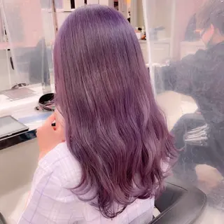 ミディアム カラー 🎀🧁ダメージレス 艶髪カラー🧁🎀のヘアスタイル