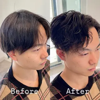 パーマ メンズ メンズ特化 / ツイスパ🔥高林拓斗のヘアスタイル