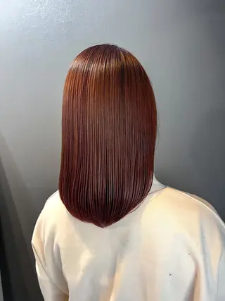 ミディアム *くせ毛に特化* 【yun】のヘアスタイル