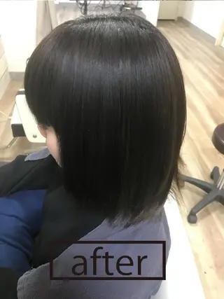 ミディアム anyhow academyのヘアスタイル