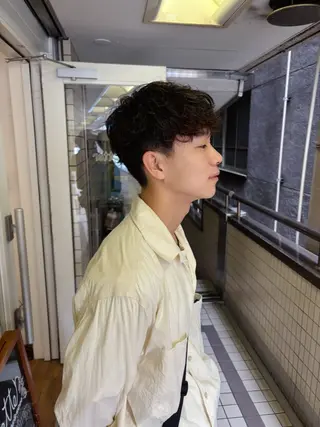 ショート パーマ kaito パーマ募集！🔵のヘアスタイル