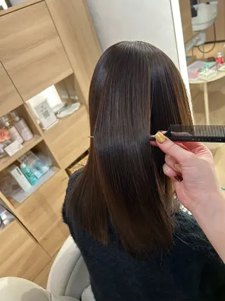 セミロング パーマ ウノプリール茶屋町店所属・Hotaru/梅田 /茶屋町のヘアスタイル