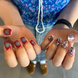 ネイル WAKANA/ ニュアンス・個性派のネイルデザイン