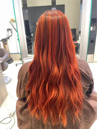 カラー たけむら はなのヘアスタイル