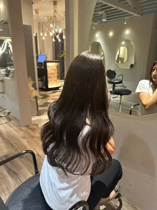 ロング カラー 透明感カラー/レイ ヤーカット/KaHoのヘアスタイル