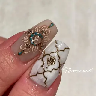 ネイル 金竹 結衣のネイルデザイン