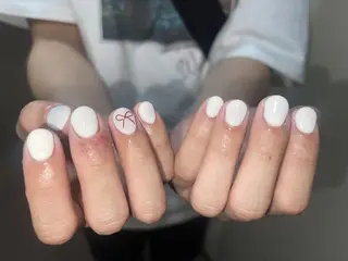 ネイル na🎀🎀na ちゅるちゅるのネイルデザイン