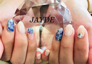 ミディアム ネイル JAYDE ジェイドのマツエク・マツパデザイン