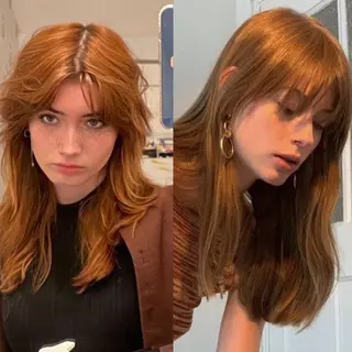 ロング カラー ナチュラル大人っぽい スタイル　MAORIのヘアスタイル