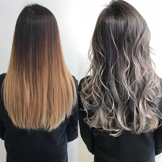 ロング カラー ヘアアレンジ 髪質改善land千葉所属・阿部 圭悟のヘアスタイル