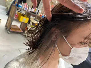 ミディアム カラー パーマ ヘアアレンジ メンズ キッズ ネイル マツエク・マツパ アイブロウ ⭐️ハイクオリティ カラー杉本雄志⭐️のヘアスタイル