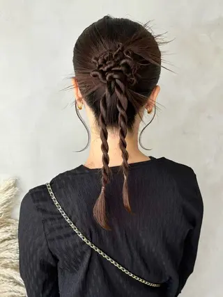 ヘアアレンジ 可児 令路のヘアスタイル