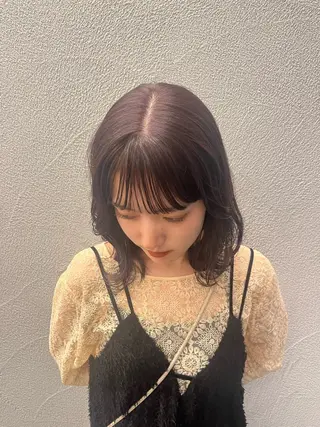 カラー liberta所属・riko .のヘアスタイル