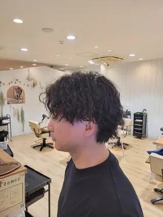 パーマ メンズ レイヤー/ショート /山田譲治✂️のヘアスタイル