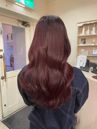 ロング 【艶ヘア】 どうまえのヘアスタイル