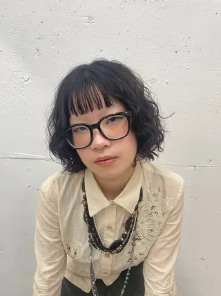 ショート パーマ suzu 🤍 【 grace 】のヘアスタイル