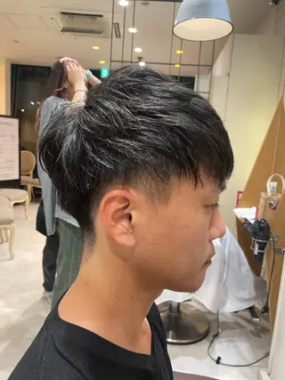 メンズ 吉川沙知 /ナチュラルカラーのヘアスタイル