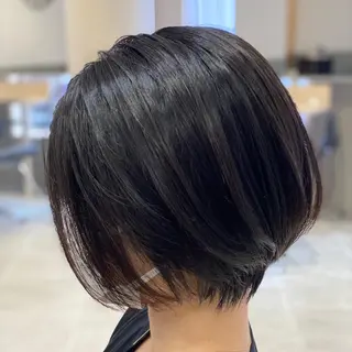 ショート ウサミ/髪質改善 酸性ストレート🌈のヘアスタイル