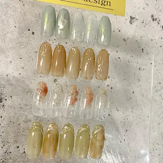 ネイル Ray. ／綺麗目ニュアンスのネイルデザイン