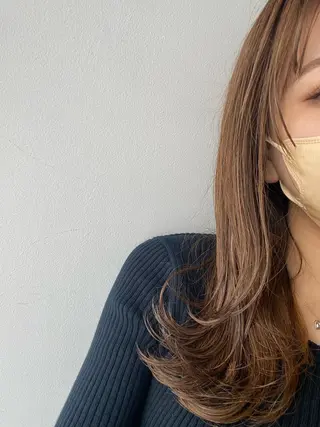 ロング カラー 韓国風愛されヘア 🇰🇷RITO🎀のヘアスタイル