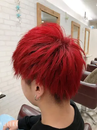 ショート 若山 敦のヘアスタイル