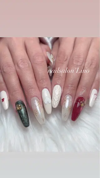 ネイル Lino𓂃⟡.· Chizuruのネイルデザイン