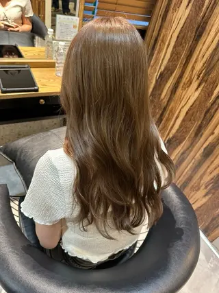 ロング カラーモデル募集 艶髪/透明感/ゆうとのヘアスタイル