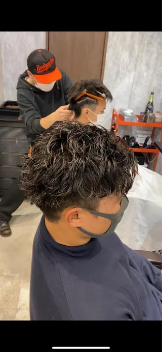 パーマ メンズ 🦁メンズ神特化🦁 12月限定/隆太郎のヘアスタイル