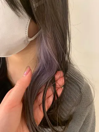 ロング カラー UNU【ユヌ】所属・*UNU* RICOのヘアスタイル