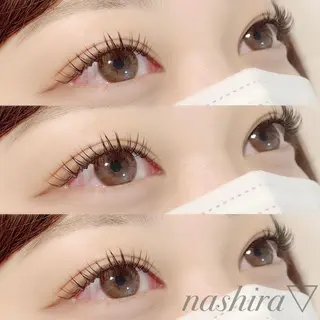 マツエク・マツパ nashira -ナシラ- 恵比寿のマツエク・マツパデザイン