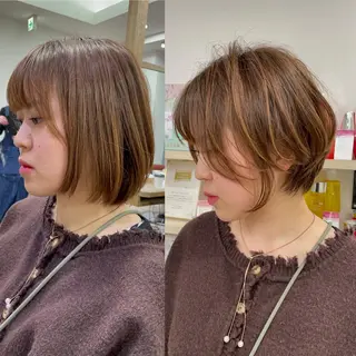 ショート gisele所属・小山 一之のヘアスタイル