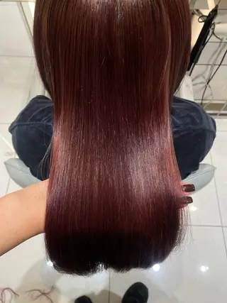 カラー mellowman所属・YUMA /ボブ/艶カラーのヘアスタイル