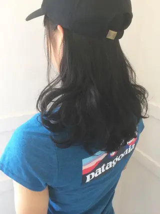 ロング カラー SALOWIN名古屋本山店所属・🍏ナガヤマ ヒデアキ🍏のヘアスタイル